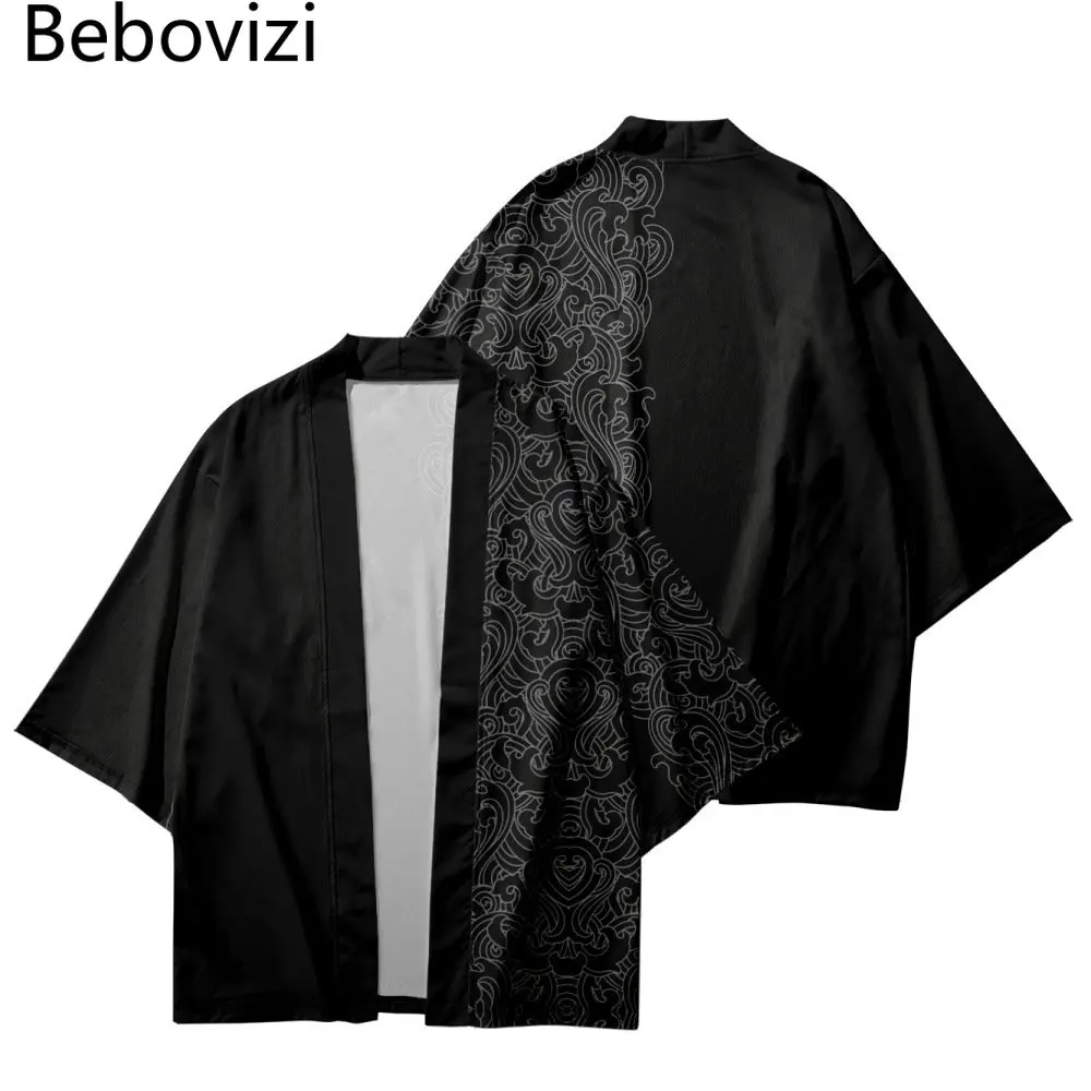 

Streetwear Cardigan Women Men Haori Summer Beach Japanese Fashion Vintage Print Kimono Oversized Yukata Plus Size 5XL 6XL