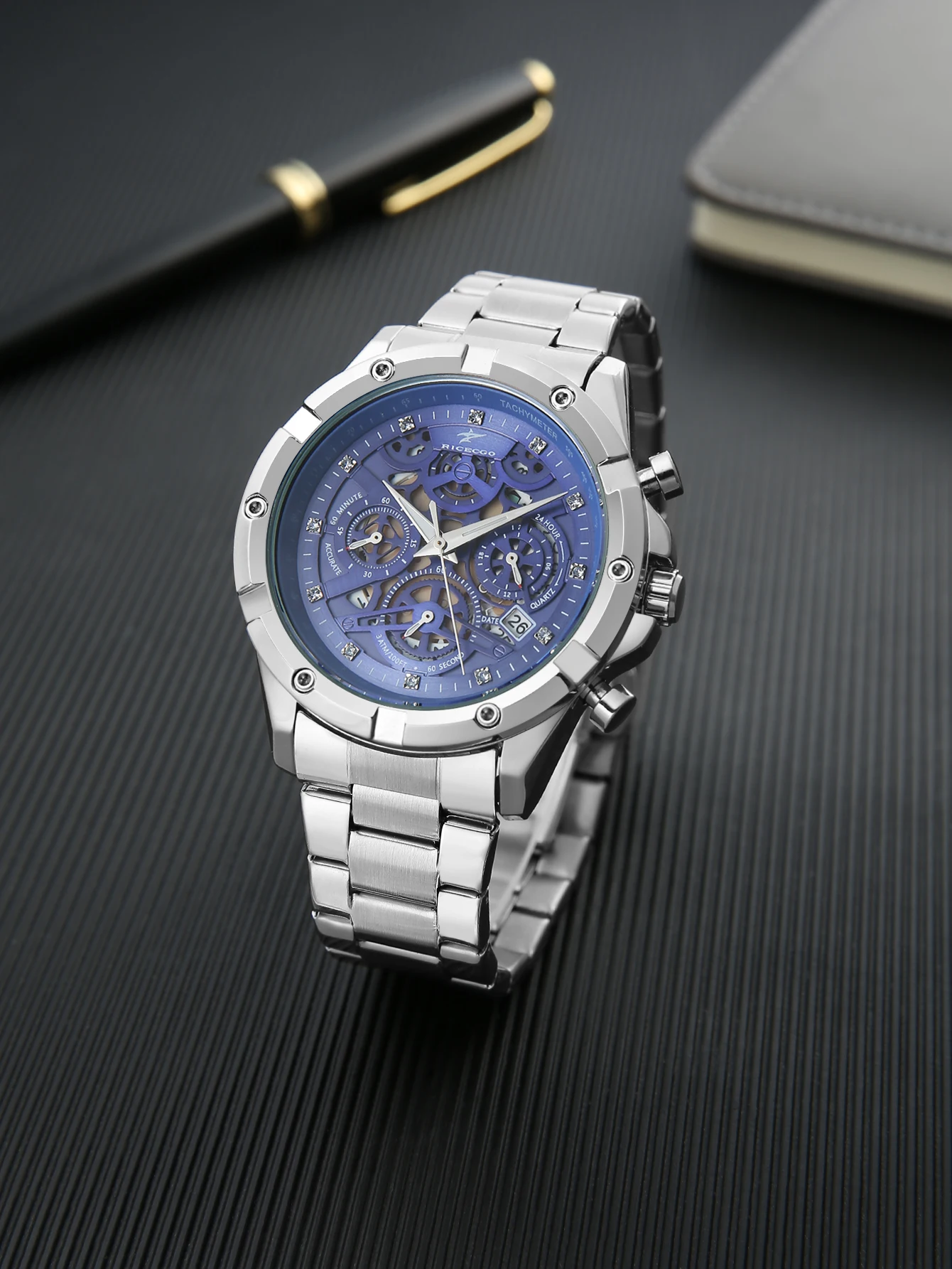 Multifunctional Chronograph Men's Watch - Stylish and Durable