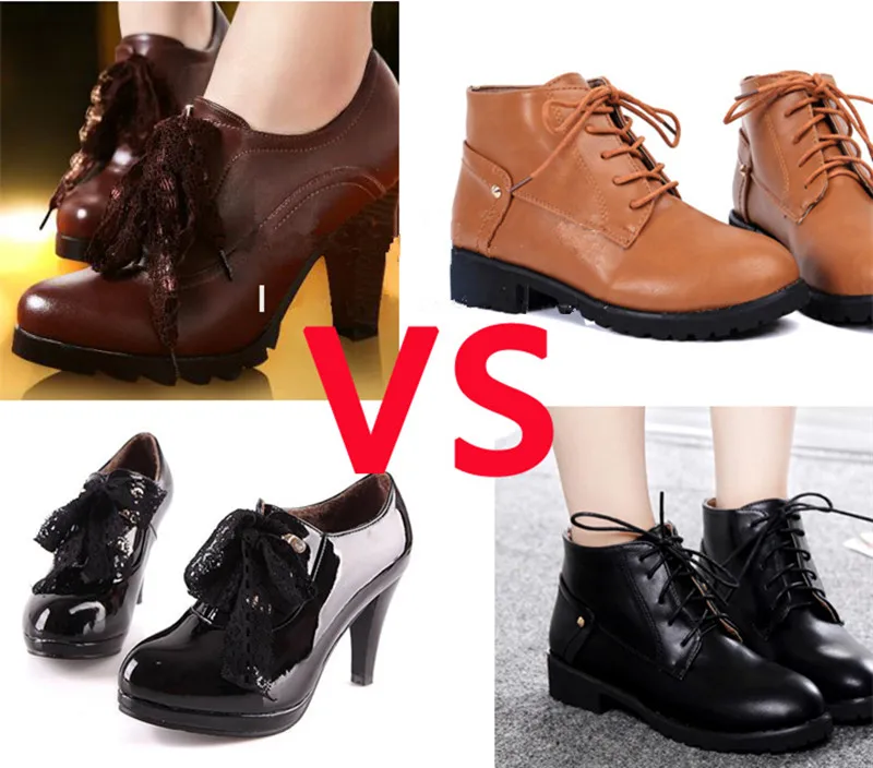 Hohl-out Spitze Einfarbig Schnürsenkel Frauen Männer Bunte Leder Sport Casual Schuhe Schnürsenkel Schuhe mit hohen absätzen Schuh band Dropship – Detail 6