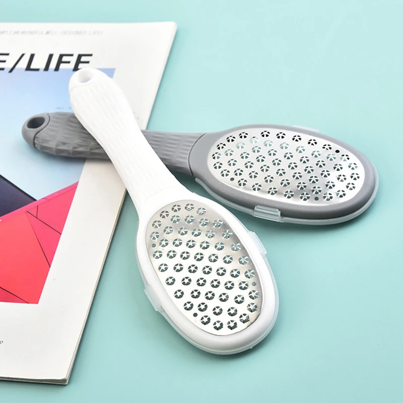 1 Pcs Professional Stainless Steel Callus Remover Foot File Scraper Pedicure Tools Dead Skin Remove For Heels Feet Care Products 4