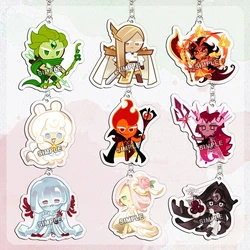 Chibi Keychain Collection: Cute and Whimsical Cookie - Inspired Accessories (1 SET)