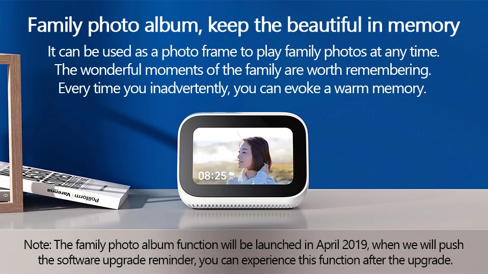 Original Xiaomi AI Touch Screen Bluetooth 5.0 Speaker Digital Display Alarm Clock WiFi Smart Connection Speaker Mi speaker (8)