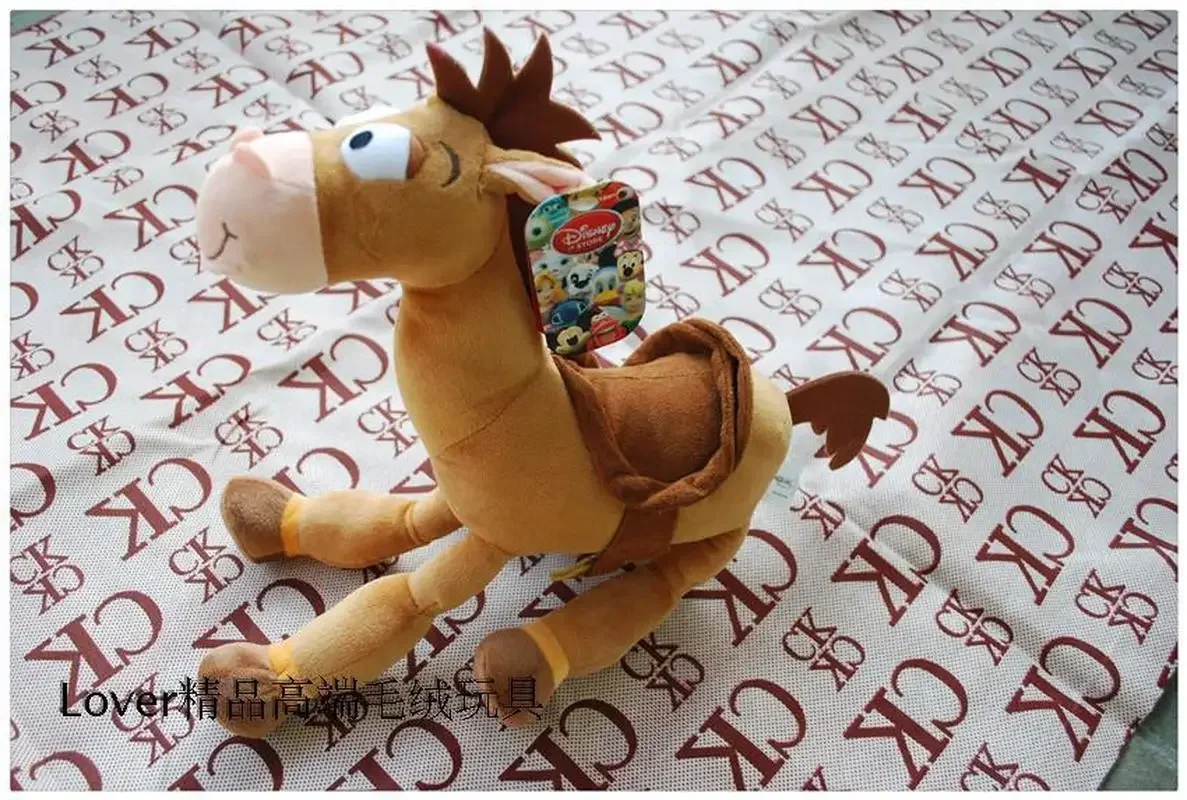 25cm Aoger Disney Toy Story Woody's friend bulletey Cartoon Plush Toy Stuffed Animals Kawaii Cute Little Horse Doll Kid Gift 5