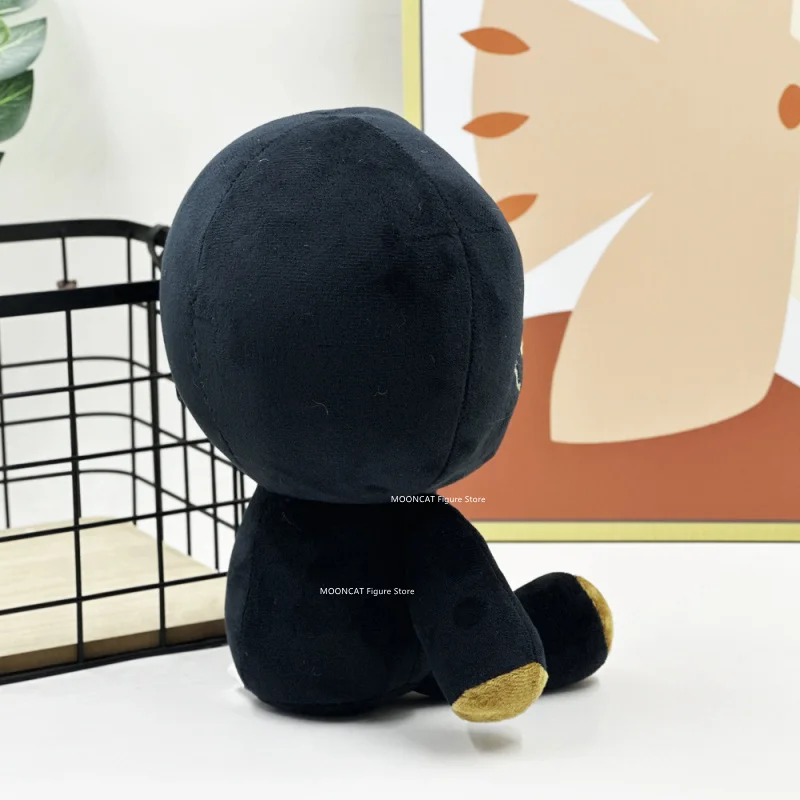 슬랩 배틀 밥 봉제 인형, 애니메이션, 귀여운 부드러운 블랙, 큰 머리 봉제 인형, 카와이 소파 장식 베개, 어린이 선물, 신제품