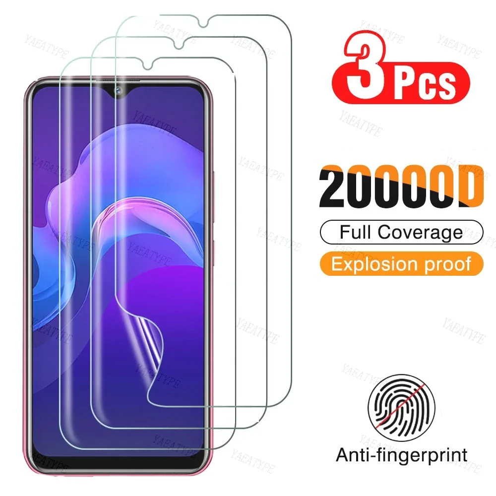 

Гидрогелевая пленка для Vivo Y21S Y31 Y21 Y20 Y20S Y20i Y53S Y33S Y12S Y11S, защитная пленка для экрана, 3 шт.