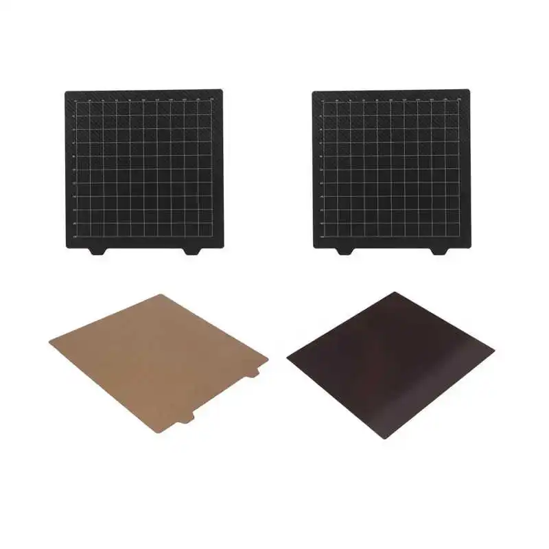 PEI Steel Plate 235x235mm Flexible Hot Bed Steel Plate for Ender 3 V2 for Ender  3 Pro for Ender 3 for Ender 5 new