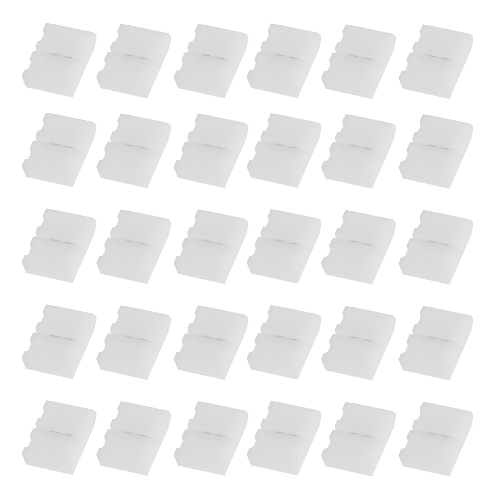 

100 Pcs Flexible LED Tape Light Gapless Adapter Waterproof LED Strip Connector
