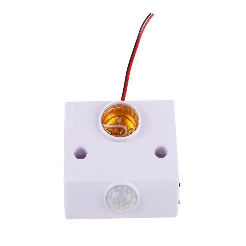 Lampholder Nut Socket With PIR Motion Sensing Switch AC 90V-250V lamp holder lamp bulb holder