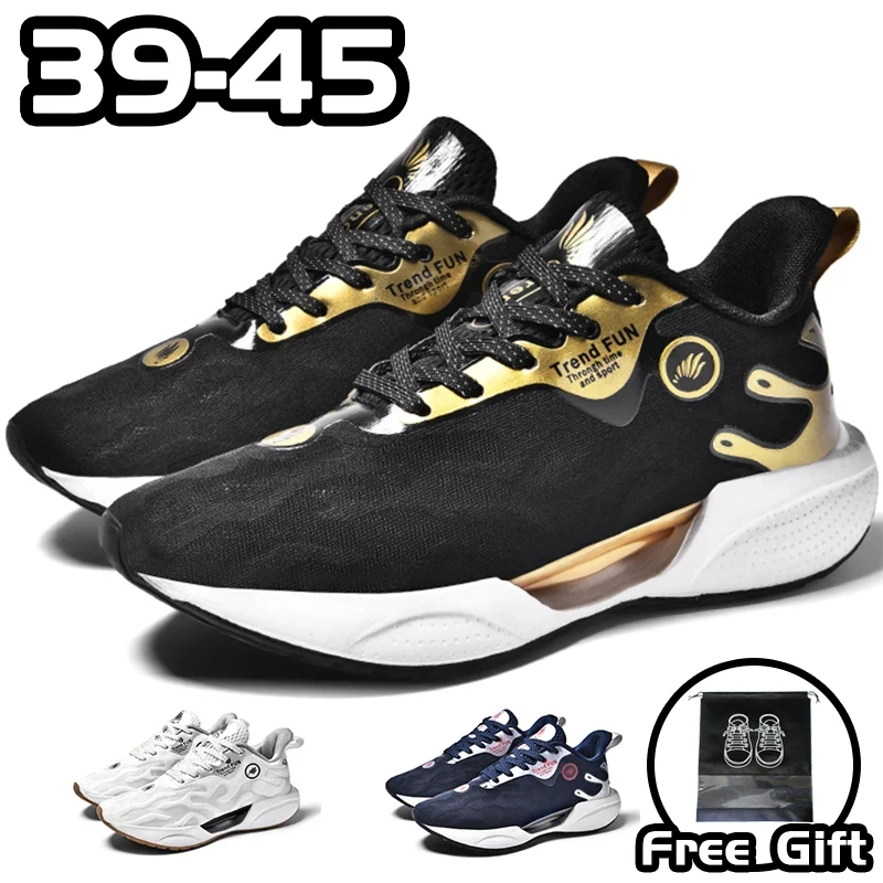 

OEING 2024 Autumn Casual Sneakers Men Shoes Soft Sports Running Shoes High Elastic Повседневные Kроссовки Mужские OEING