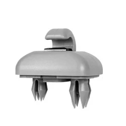 2Pcs For Audi A1 A3 A4 A5 Q3 Q5 S3 S4 S5 TT Allroad 8U0857562A Grey Interior Gray Sun Visor Clip Holder Hook Bracket Hanger