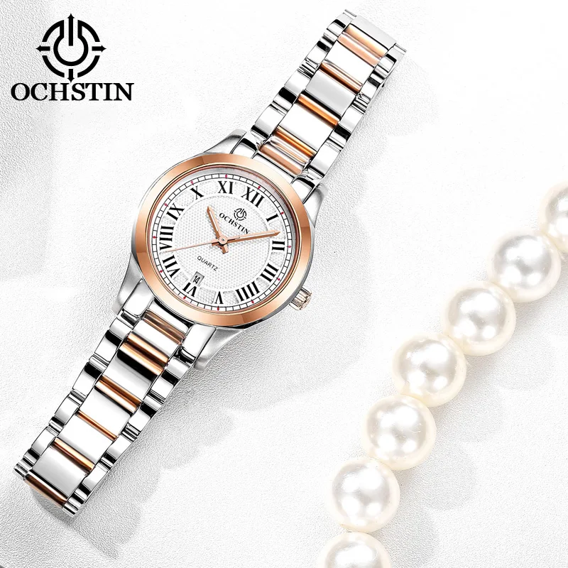OCHSTIN Hot Model 2024 Parangon Perfect Series Trendy Hundred Japanese Quartz Movement Waterproof Wristwatch Women'sQuartz Watch
