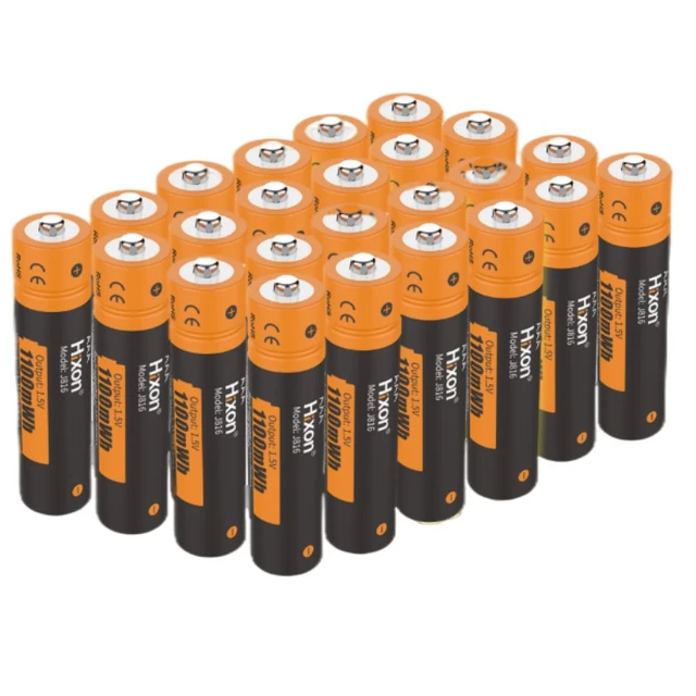 Hixon – Piles Rechargeables Li-ion Aa, 1.5v, Haute Capacité