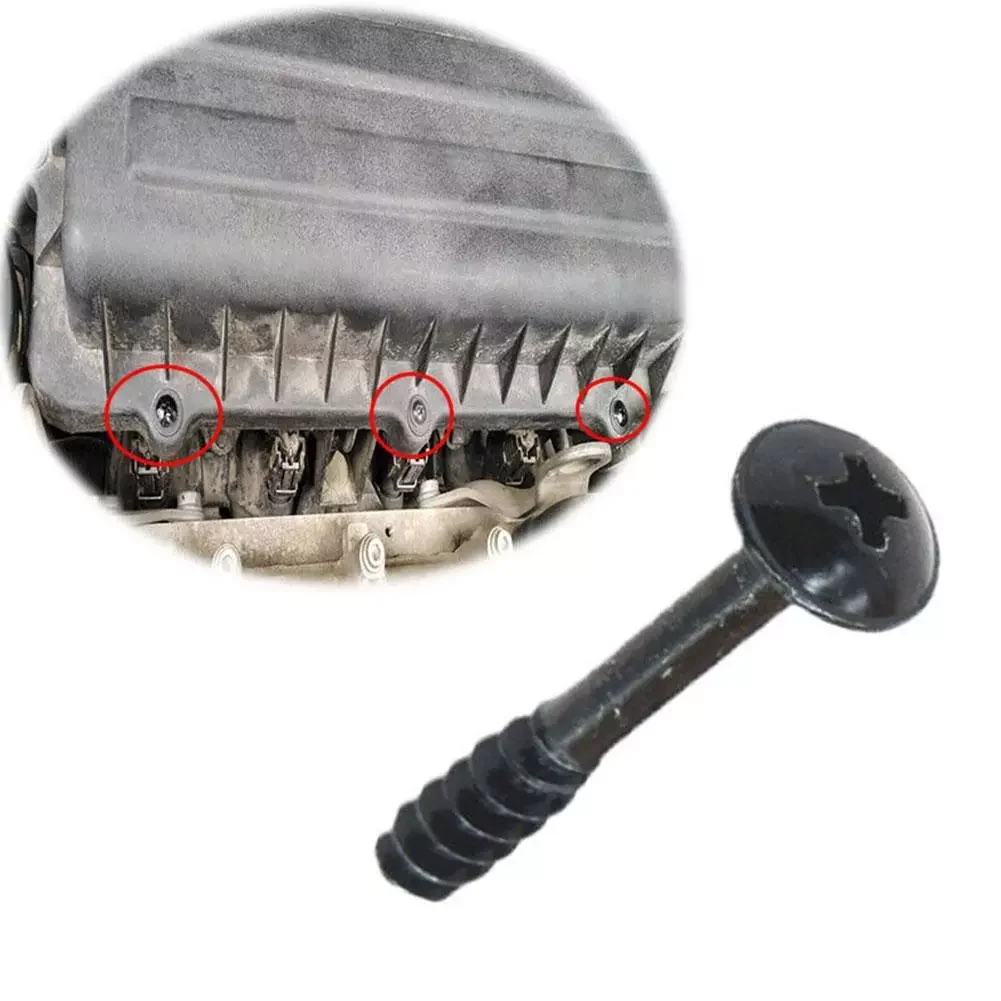 Air Filter Cleaner Box Lid Retaining Screw 10X For Vw Audi Seat Skoda Jaguar X-Type Vauxhall Land Rover car accessories auto fasteners plastic rivets car screws
