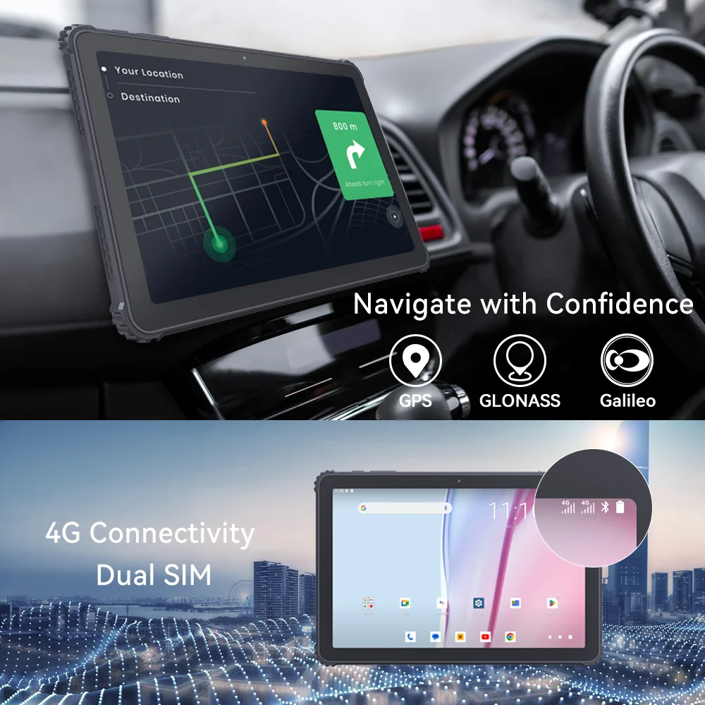 Cubot TAB KINGKONG, Rugged Tablet Android 13, IP68 Waterproof