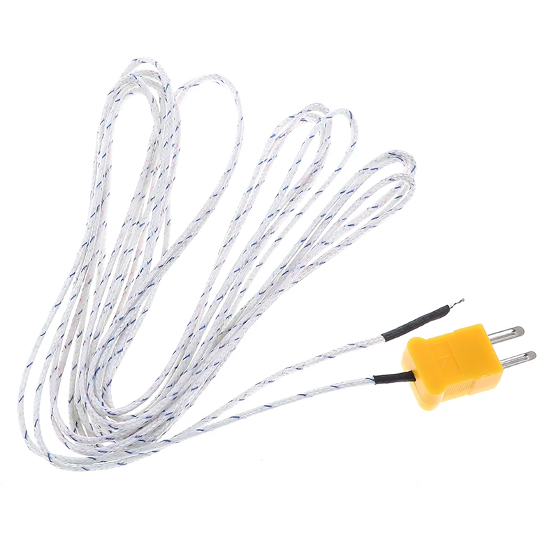 

1PC 5m K type temperature sensor thermocouple probe cable wire