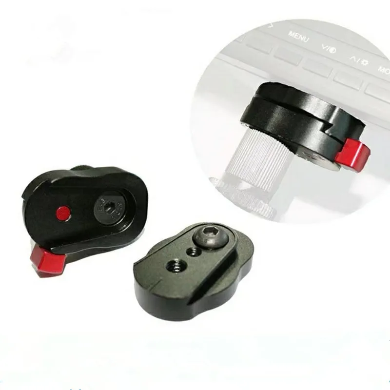 Description Picture 3 of itemMini Quick Release Plate with 1/4" Screw for Camera Tripod Gimbal Monopods Video Monitors Magic Arm Flash Bracket Stabilizer