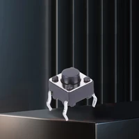 100PCS Tactile Push Button Vertical Micro Switch Touch Button 6X6X5mm Momentary Tactile Switch Button Electronic Components - Image 2