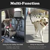 Pet car safety rope, adjustable dog harness, pet car safety belt adjustable dog towing rope 4