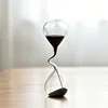 Creative Irregular Hourglass Timer Home Decoration Glass Hourglass Jewelry Home Supplies Sand Time Black Sand Timer.jpg
