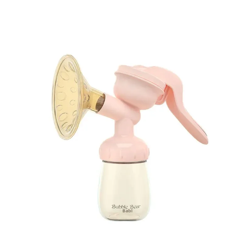 Bubu Bear Manual Breast Pump High Suction Painless Comfortable Portable Silent Breast Extractor For Pregnant Women Postpartum Su