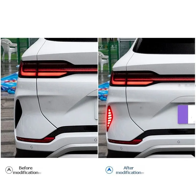 BYD SEAL U Song Plus Dmi 2023-2025용 방향지시등 브레이크등 LED 후면 범퍼 액세서리