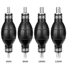 6mm/8mm/10mm/12mm 핸드 연료 펌프 라인 고무 알루미늄 핸드 프라이머 전구 디젤 오일 전송 가솔린 자동차 보트 해양 선외기