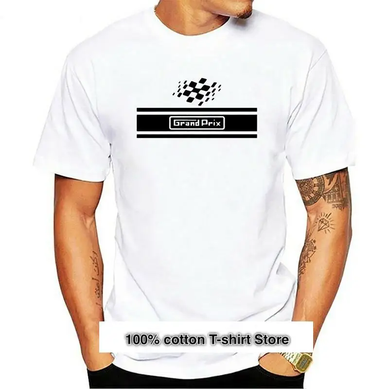 Camiseta Clalsica A Rayas Gp, Camisa Con Bandera, Gran Premio, Scooter Mods Li Sx, 200