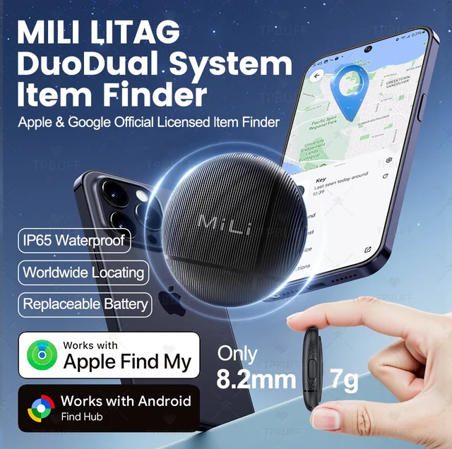 Android Find My Dual System Gps Tracker Google/Appl Find My Smart Activity Trackers Wearable Devices Android Tags Find My Devic
