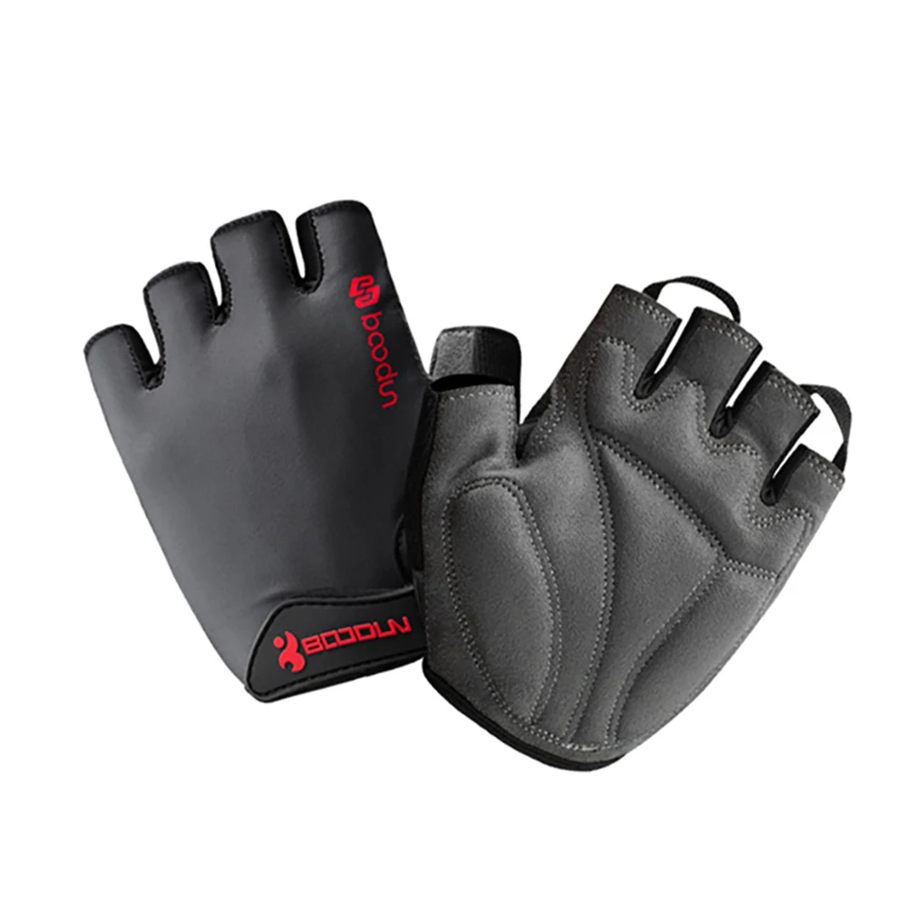 Sports Half Finger Gloves, Unisex Outdoor Cycling & Mountaineering Gloves Fitness Breathable Shock Absorbent Non-slip Gloves0076 4