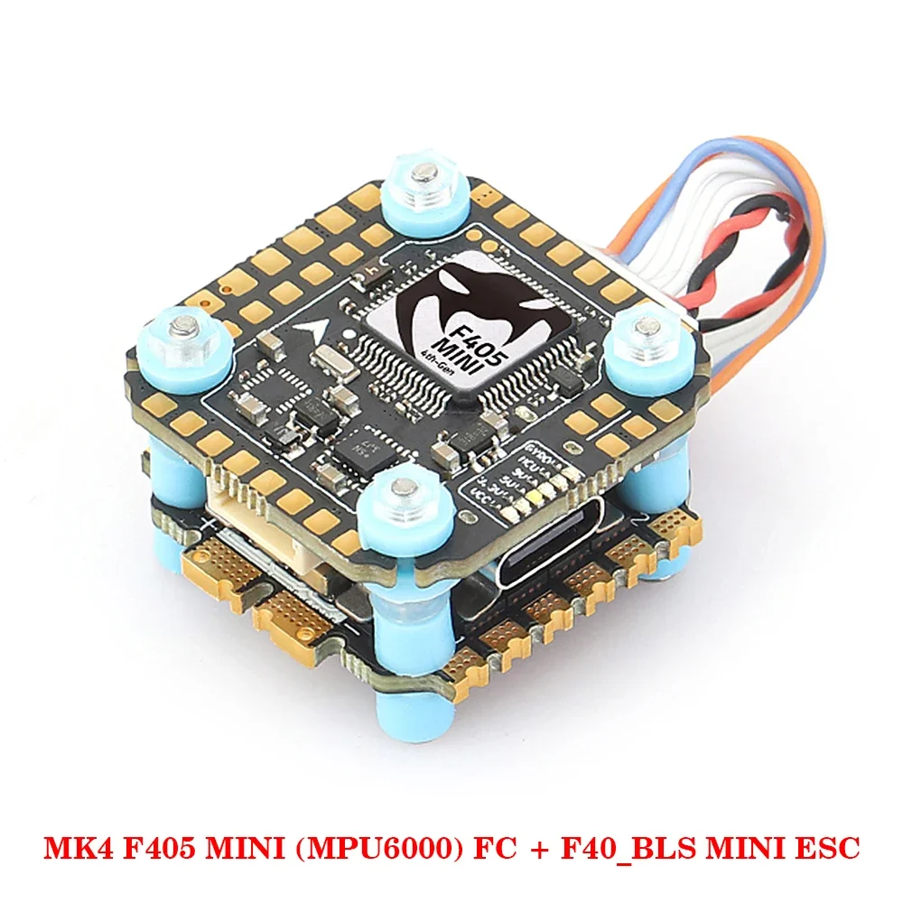 DIATONE MAMBA MK4 F405 MINI (MPU6000) Flight Controller W/ F30/ F40_BLS/ Reactor 44 ESC Dshot 300/600/1200 3-6S For RC FPV Drone thumbnail 3