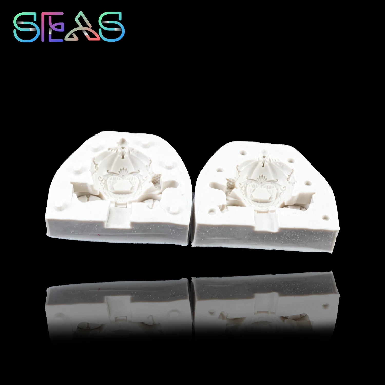 

3D Cinderella Pumpkin Shaped Style Birthday Wedding Car Silicone Mould Chocolate Clay Soap Molds
