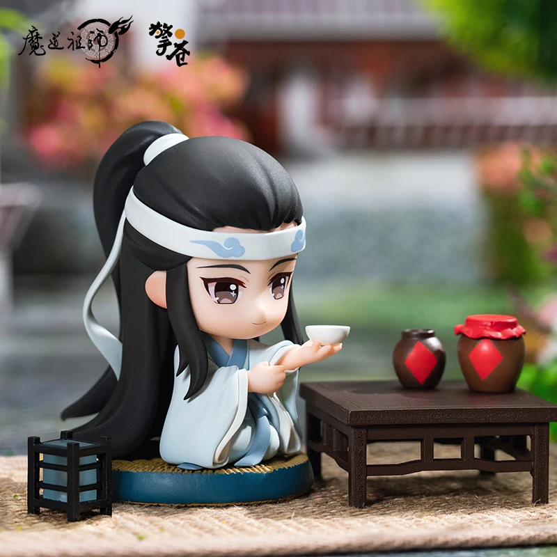 

Anime Dao Master Figures Model Cartoon Lan Xichen Figures Toys Lan Wangji Model Ornaments Children Toy Lan Zhan Q Version Figure