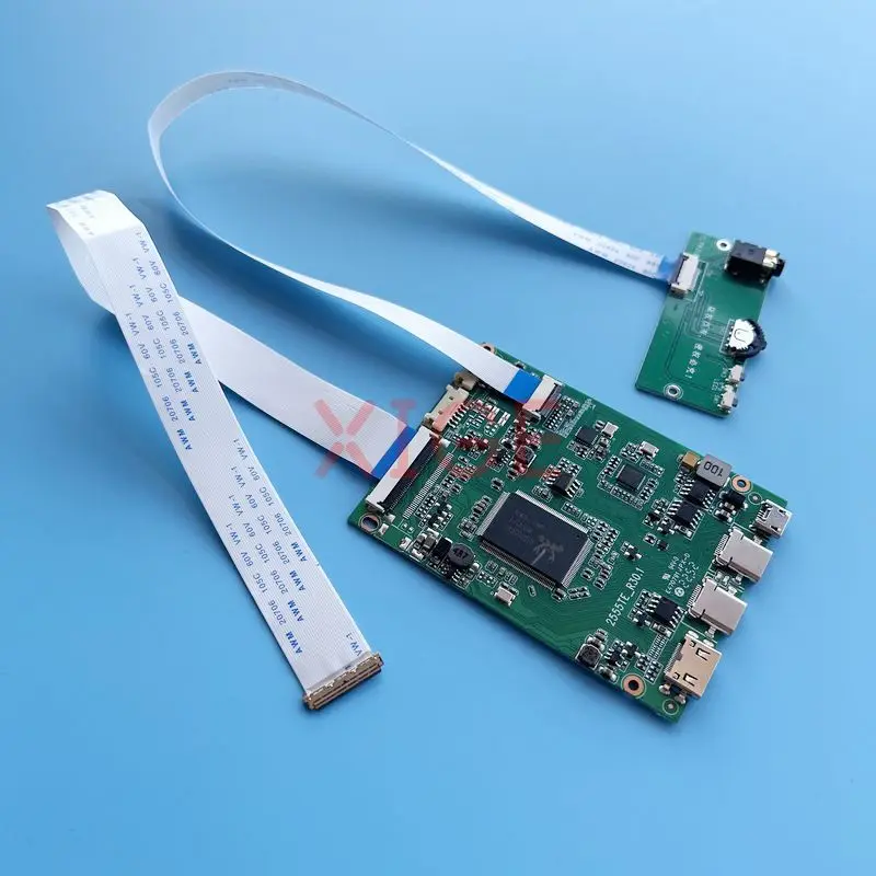 

LCD Monitor Controller Driver Board Fit N140BGE N140BGA Laptop Matrix DIY Kit 14" TYPE-C Micro USB EDP 30-Pin 1366*768 Mini-HDMI