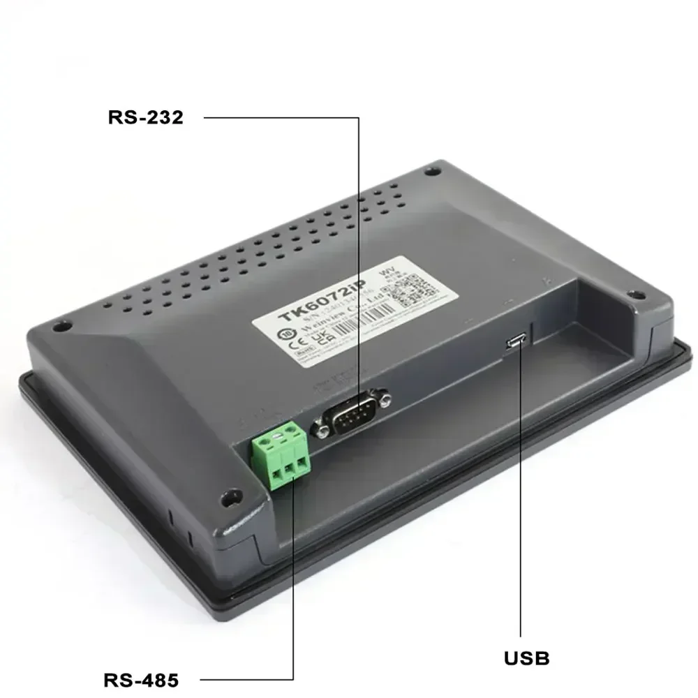HMI Touch Screen Weintek TK8071ip 8071ip 7 Inch Weinview TK Series TK6071iP TK6072iP TK8072iP With Ethernet RS485 RS232 Display