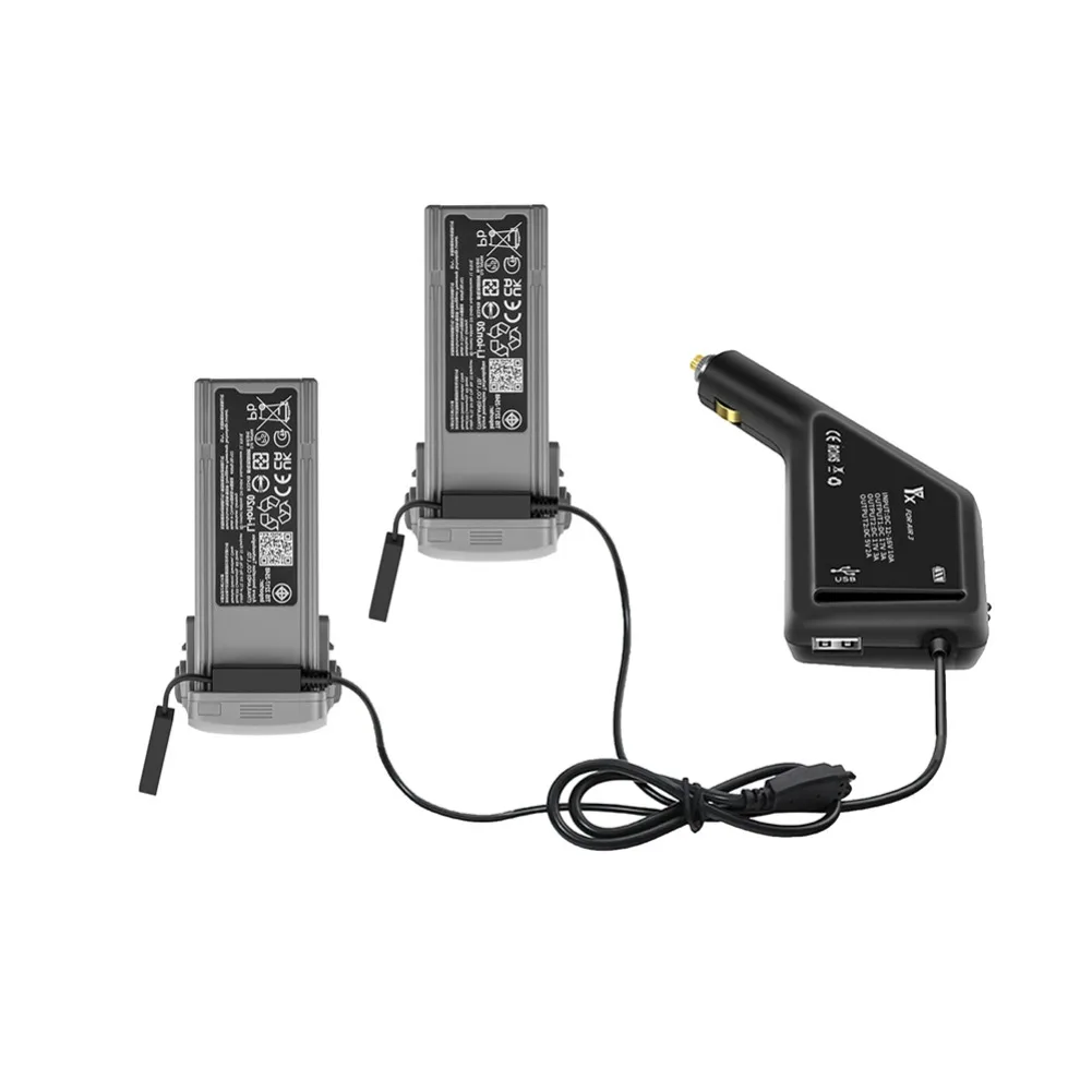 Air3CarCharger3in1DualBatteryRemoteChargerwithUSBPortfor