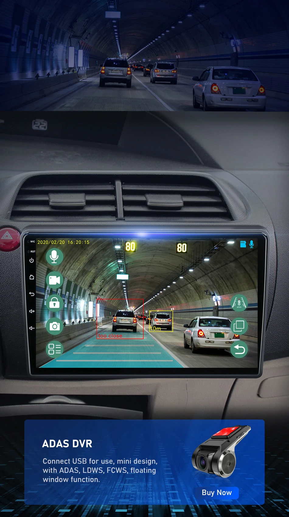 Srnubi 2Din Android Auto Radio Multimidia Video Player Auto Stereo Für Honda Civic Fließheck 2006-2011 Carplay 2 din dvd Kopf Einheit – Detail 21