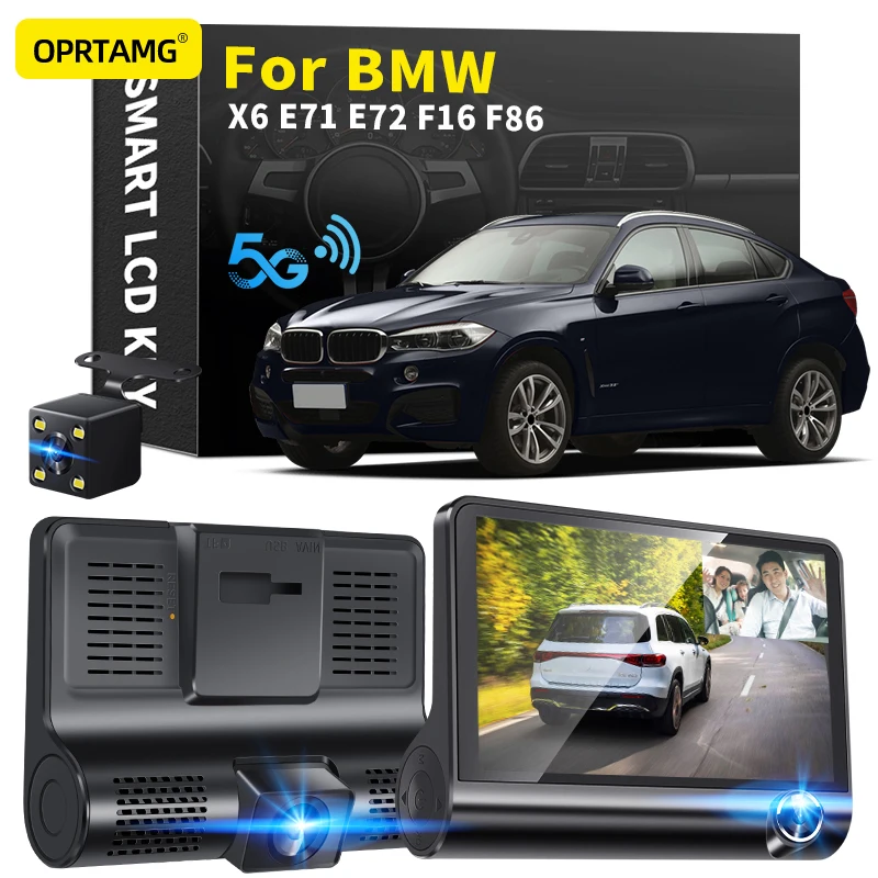 Видеорегистратор OPRTAMG для BMW X6 E71 E72 F16 F86 Автомобильный видеорегистратор 1994 1995 1996