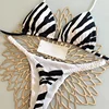 Sexy Bikini Set Small Plaited Strap Beach Swimwear Brazilian Style New Arrival Women's Fashionable Swimsuit from Mainland China