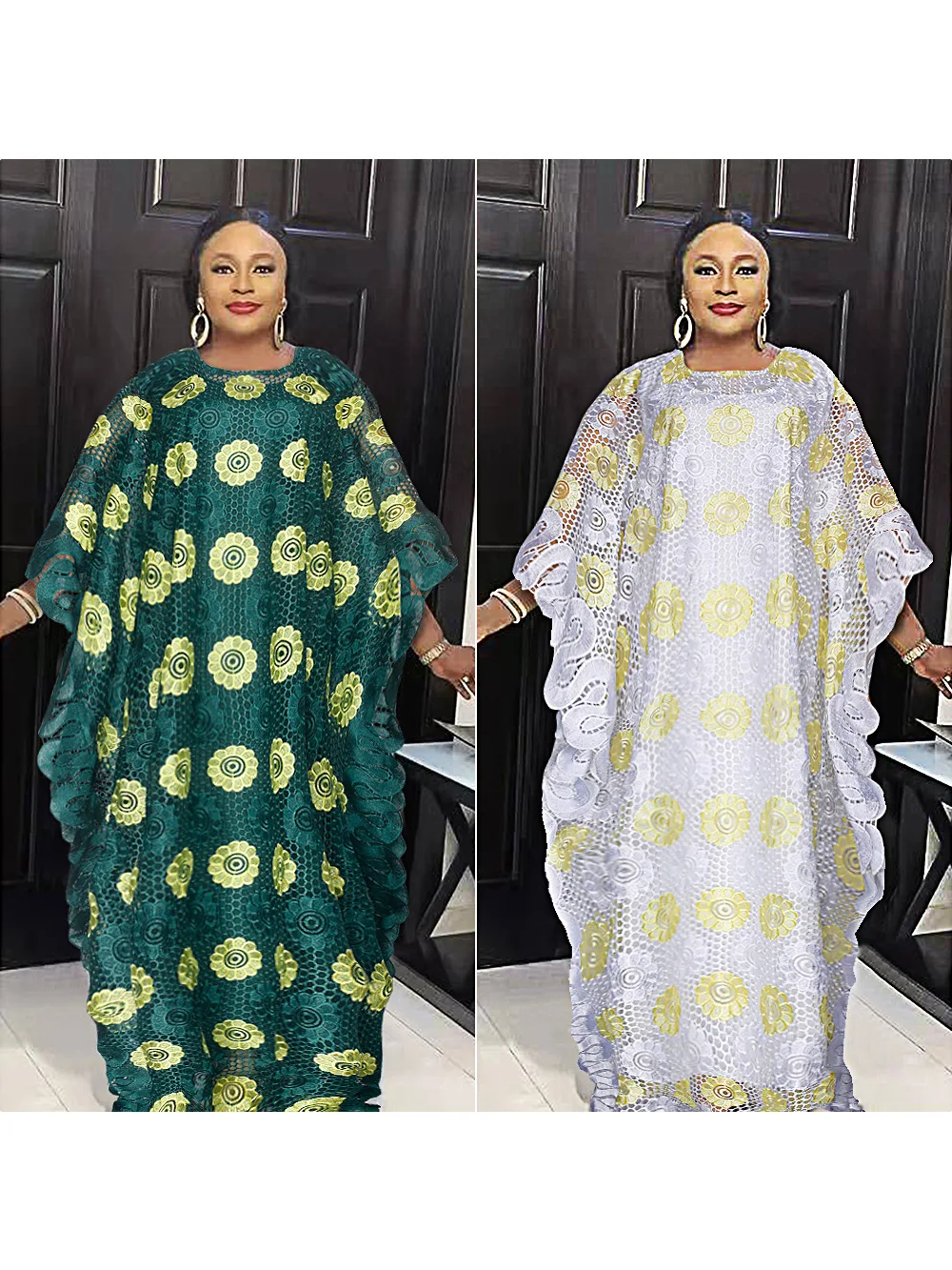 

2 Piece Sets African Lace Dresses for Women Elegant Wedding Evening Gowns Ankara African Clothing Outfits 2023 New Robes