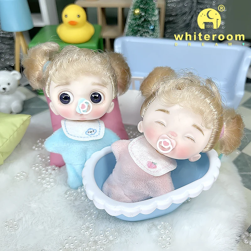 Mini Pocket Toys For Girls Mini Doll Clothes Baby Cute Smiling Doll Make-up Body Cute 1/12 Dolls Toys for Girls Gifts Kids 2