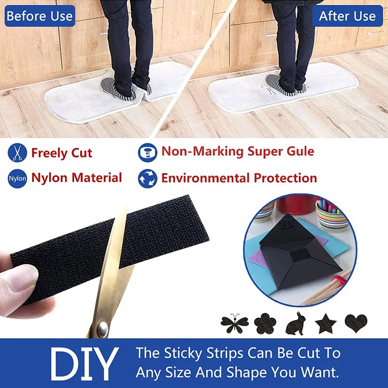25m Adhesive Hook and Loop Fastener Tape