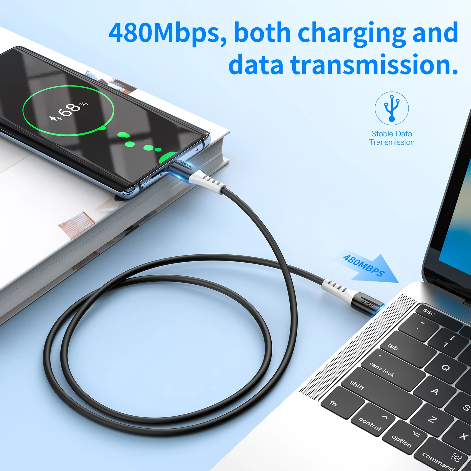 HOCO USB зарядный кабель из жидкого силикона для iPhone 12 13 Pro Max 3A Type C телефонный проводной шнур передача данных для Samsung (art.: 3920bdb01a99e) - 3920bdb01a99e