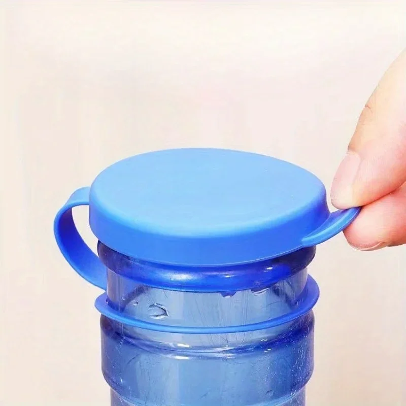 5pcs Universal mineral water bucket lid silicone seal lid single buy round Pure bucket Smart reusable