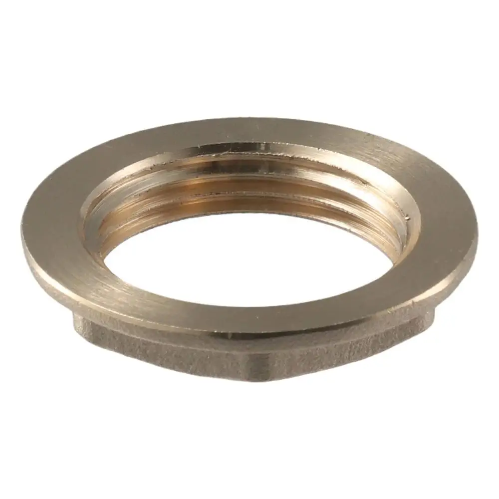 Description Picture 4 of item4Pcs G1/2 G3/4 Lock Nut with Flange Smooth Brass Nuts Hex Female Locknut