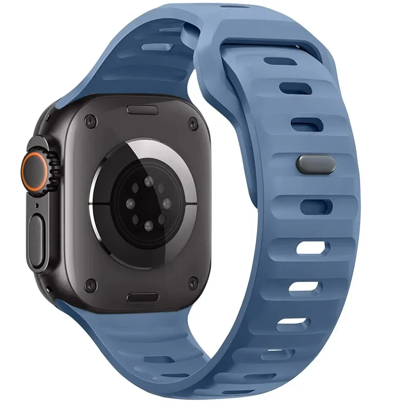 Premium Sports Silicone Strap for Apple Watch - Durable and Comfortable Watchband Accessory