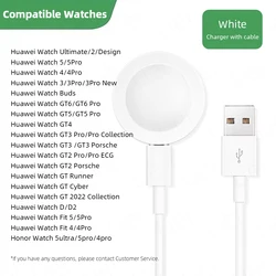 Magnetic Charger (White with cable)