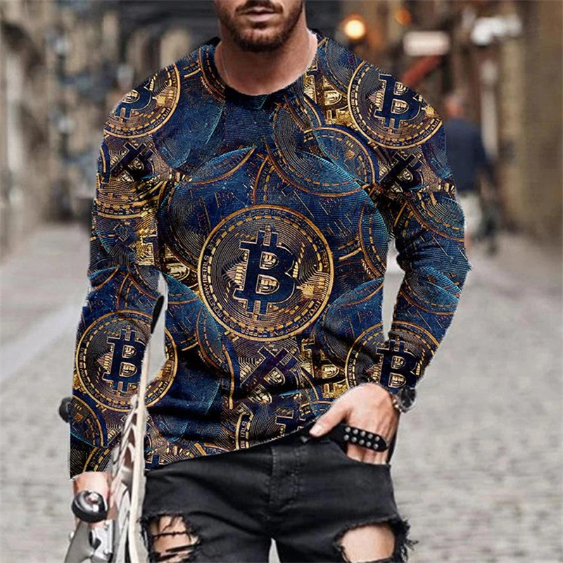 rent . skære ned Mens Long Sleeve Tee Shirt | Men's Long Sleeve T-shirt | Shirt Men's Long  Sleeves - T-shirts - Aliexpress