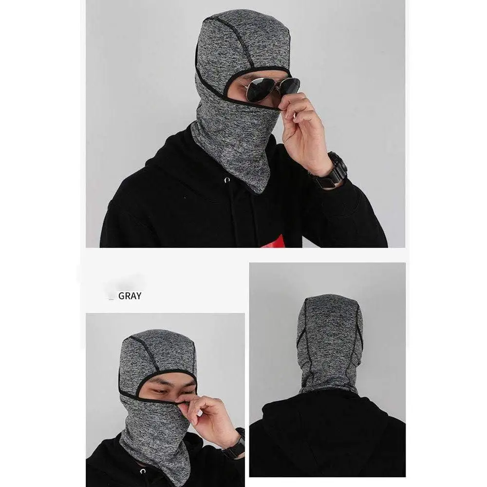야외 스포츠 라이딩 마스크 헤드 커버 목 보호대 오토바이 페이스 마스크
