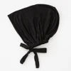 82 couleurs cravate dos sous-embouts mode femmes intérieur Hijab casquette musulmane Bonnet plaine islamique coton Spandex Jersey DEW sous-écharpe
