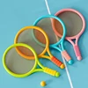 Kids Badminton Rackets Set Lightweight Children Tennis Badminton Toy Children Tennis Racquets With Balls For Family Game 2